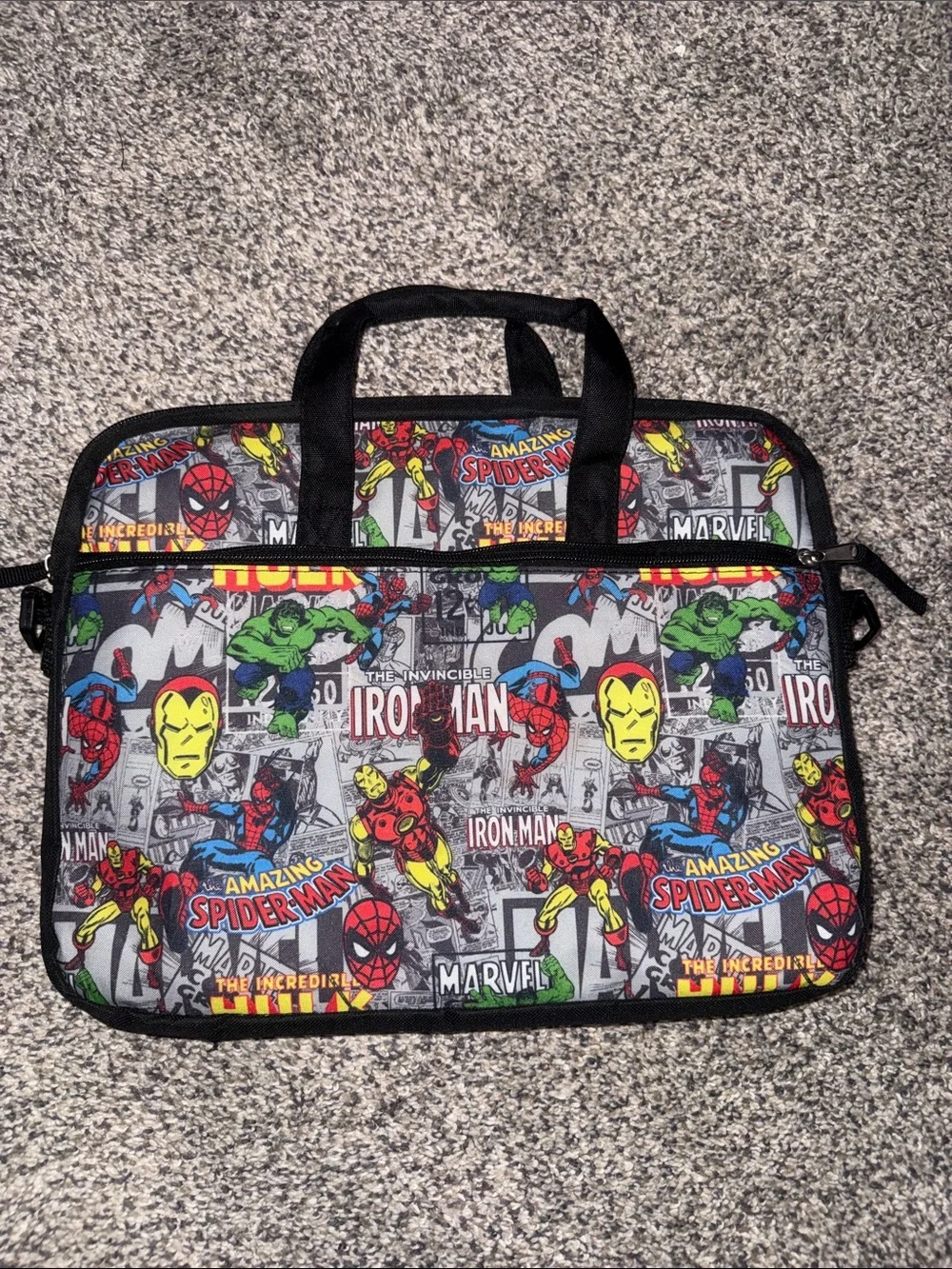 Marvel laptop bag new without tags